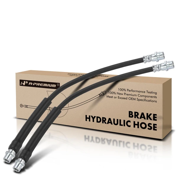 2 Pcs Rear Brake Hydraulic Hose for Chevrolet Trax 2013-2022 L4 1.4L