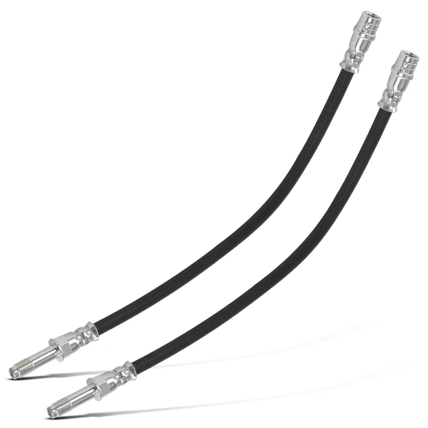 2 Pcs Rear Brake Hydraulic Hose for 2013-2016 Mercedes-Benz SLK55 AMG