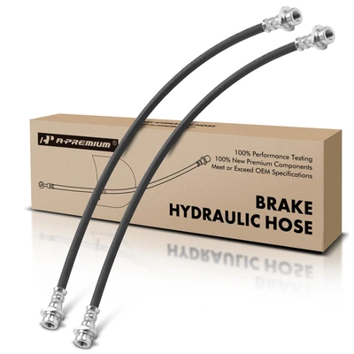 2 Pcs Rear Brake Hydraulic Hose