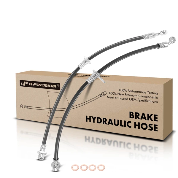 2 Pcs Front Brake Hydraulic Hose for 2017-2021 Honda CR-V