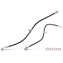 2 Pcs Front Brake Hydraulic Hose