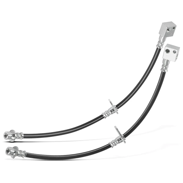 2 Pcs Front Brake Hydraulic Hose for 2017-2021 Honda Civic