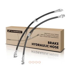 2 Pcs Front Brake Hydraulic Hose