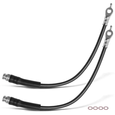 2 Pcs Rear Brake Hydraulic Hose