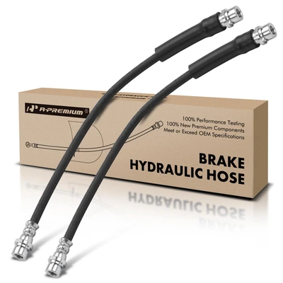2 Pcs Rear Brake Hydraulic Hose