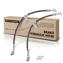 2 Pcs Front Brake Hydraulic Hose