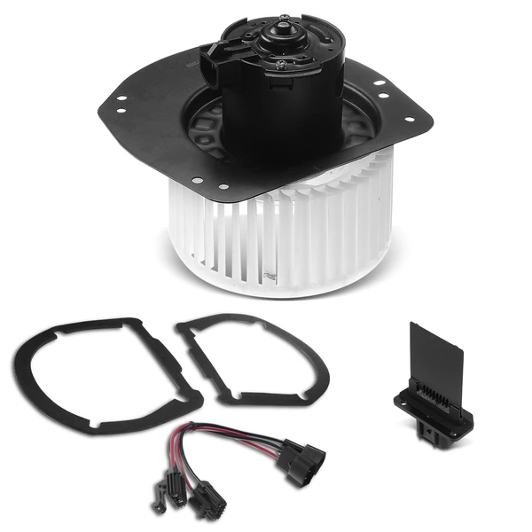 2 Pcs Front HVAC Blower Motor & Resistor Kit for Ford Crown Victoria 2005-2011 Mercury