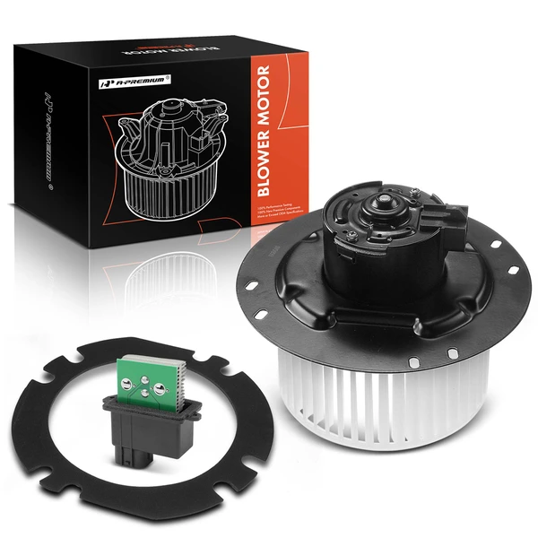2 Pcs Front HVAC Blower Motor & Resistor Kit for Ford Explorer Mercury Mountaineer 98-01