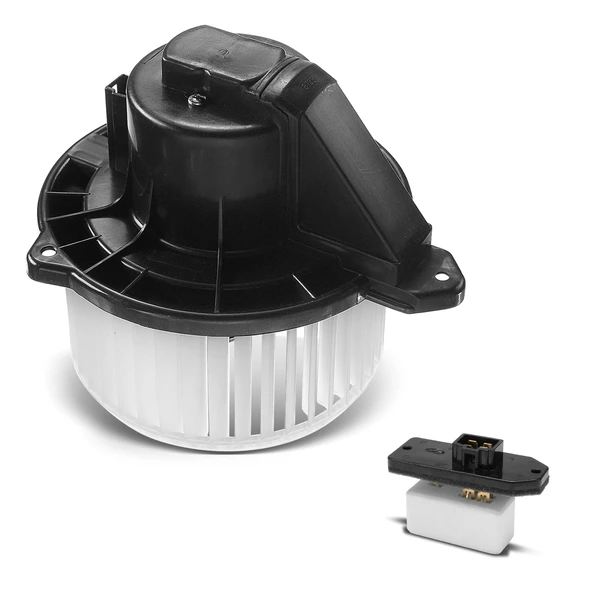 2 Pcs Front HVAC Blower Motor & Resistor Kit for Jeep Grand Cherokee WJ Series 02-04