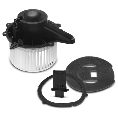 2 Pcs Front HVAC Blower Motor & Resistor Kit