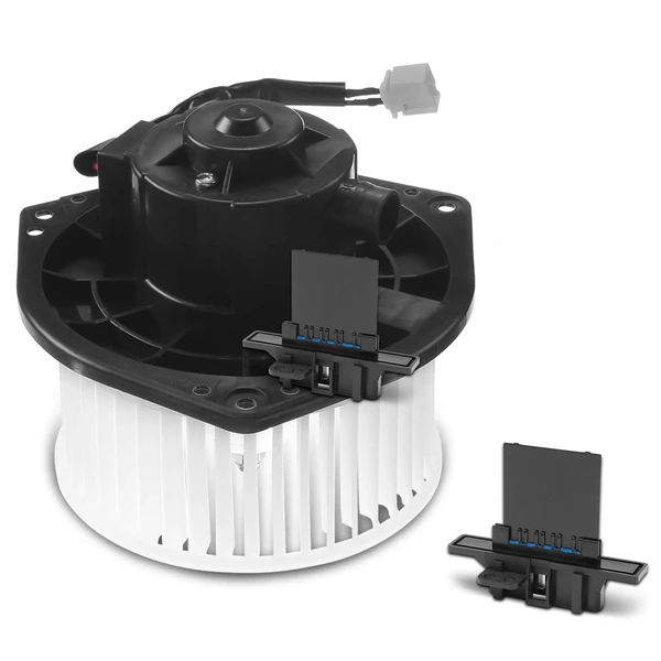 2 Pcs Front HVAC Blower Motor & Resistor Kit for 1995-1998 Nissan 200SX