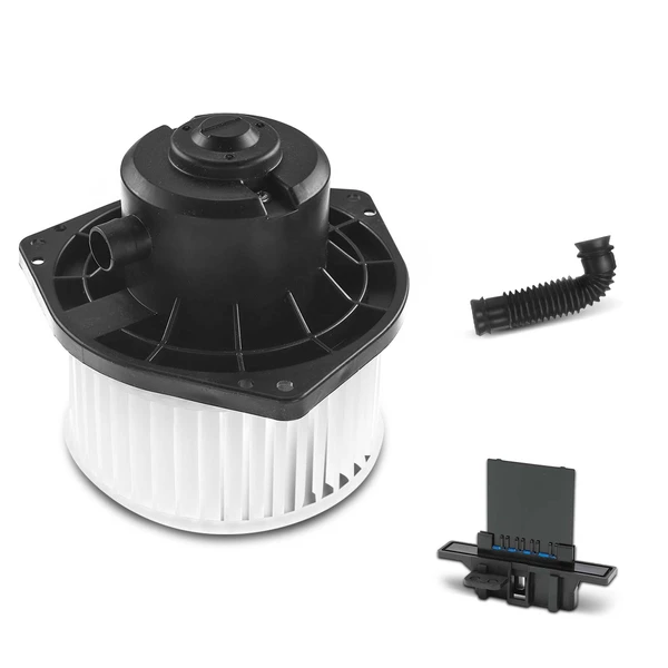 2 Pcs Front HVAC Blower Motor & Resistor Kit for 2000-2004 Nissan Sentra