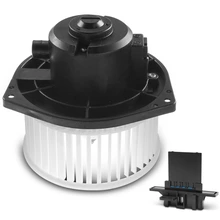 2 Pcs Front HVAC Blower Motor & Resistor Kit