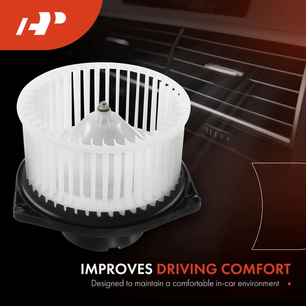 2 Pcs Front HVAC Blower Motor & Resistor Kit for Nissan Maxima 00-03 Infiniti I35 02-04