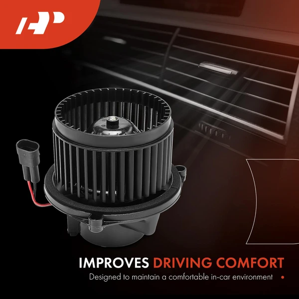 2 Pcs Front HVAC Blower Motor & Resistor Kit for Chevy Classic 04-05 Olds Cutlass