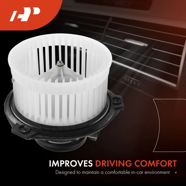 2 Pcs Front HVAC Blower Motor & Resistor Kit for Chevy Corvette 00-04 Buick Regal Olds