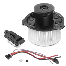 2 Pcs Front HVAC Blower Motor & Resistor Kit