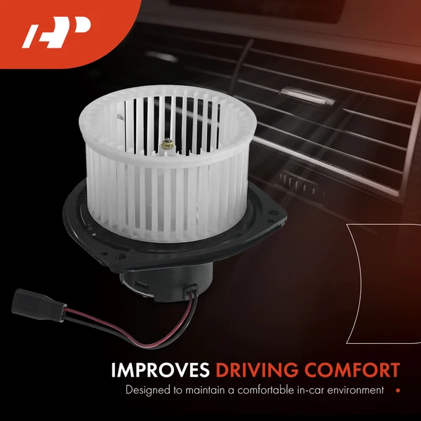 2 Pcs Front HVAC Blower Motor & Resistor Kit for Chevy Corvette 97-00 Buick Century Regal