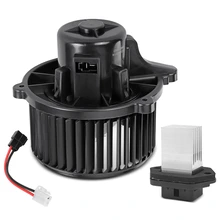 2 Pcs Front HVAC Blower Motor & Resistor Kit for 2007-2008 Kia Spectra5