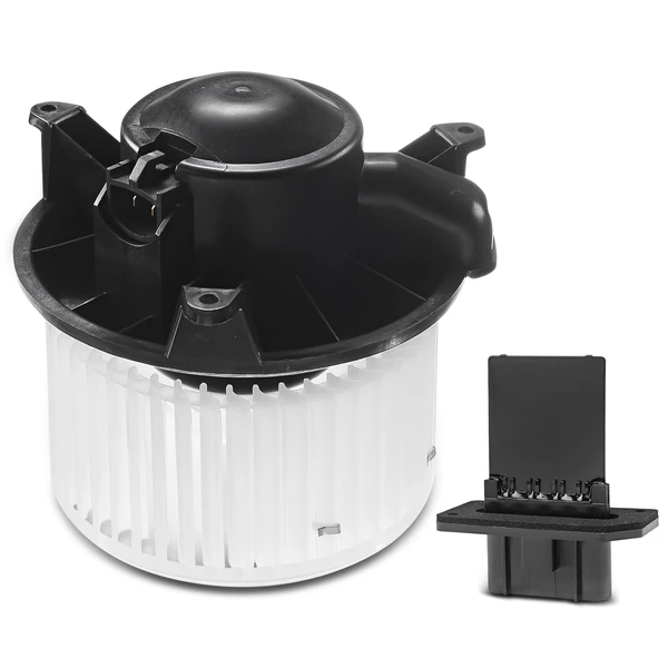 2 Pcs Front HVAC Blower Motor & Resistor Kit for Ford Expedition 2003-2006 V8 5.4L