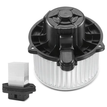 2 Pcs Front HVAC Blower Motor & Resistor Kit for 2006-2007 Hyundai Tucson
