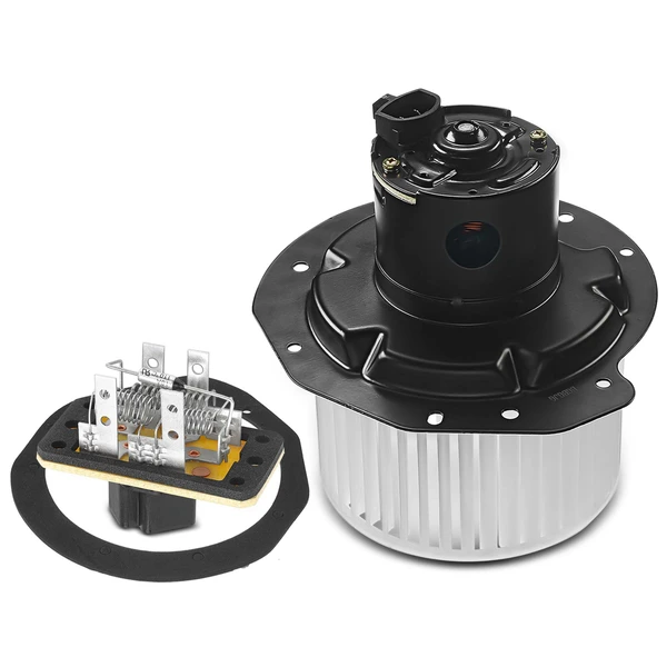 2 Pcs Front HVAC Blower Motor & Resistor Kit for 1997 Ford F-350