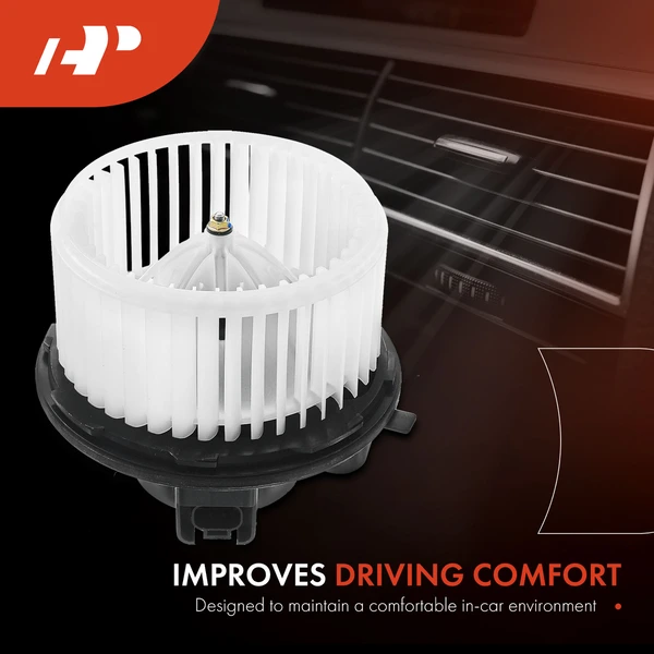 2 Pcs Front HVAC Blower Motor & Resistor Kit for Chevrolet Silverado 1500 2007 2500 HD GMC