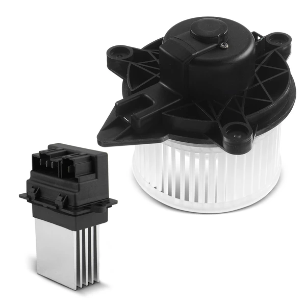 2 Pcs Front HVAC Blower Motor & Resistor Kit for 2004-2005 Dodge Durango