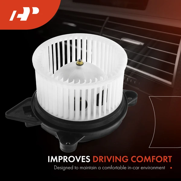 2 Pcs Front HVAC Blower Motor & Resistor Kit for Chrysler Aspen 07-09 Dodge Durango 04-09