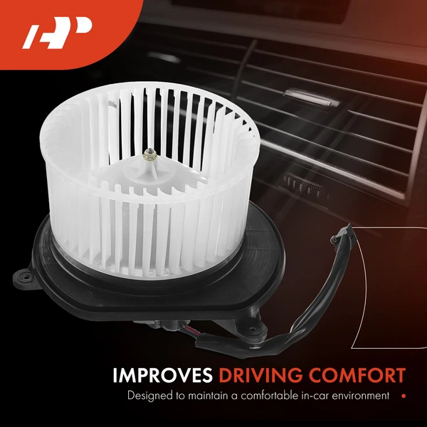 2 Pcs Front HVAC Blower Motor & Resistor Kit for Jeep Grand Cherokee 05-06 Commander