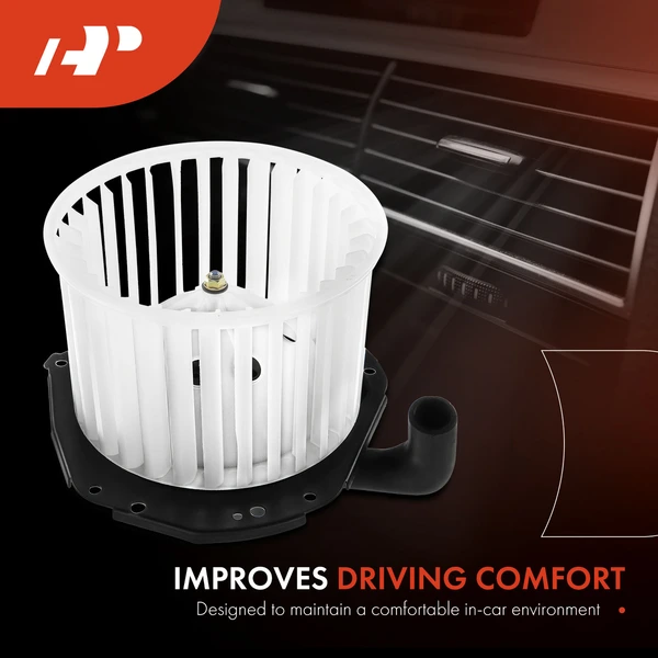 2 Pcs Front HVAC Blower Motor & Resistor Kit for Chevrolet C3500HD GMC C3500HD 2002