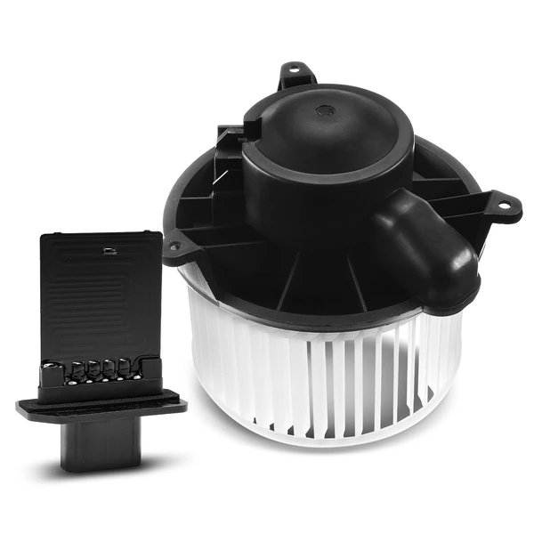 2 Pcs Front HVAC Blower Motor & Resistor Kit for 2005-2007 Mercury Montego