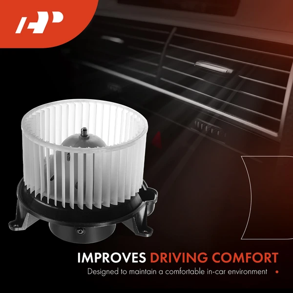 2 Pcs Front HVAC Blower Motor & Resistor Kit for Ford Five Hundred Freestyle 05-07 Mercury