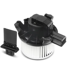 2 Pcs Front HVAC Blower Motor & Resistor Kit for 2005-2009 Ford Mustang