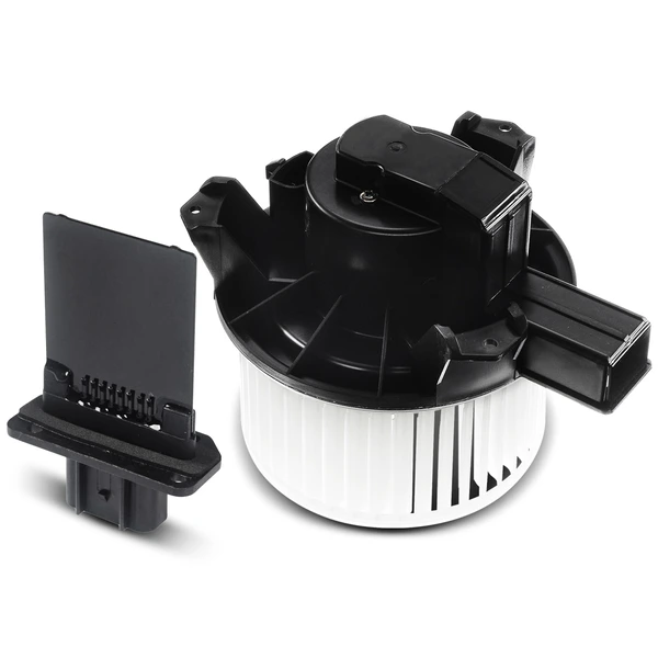 2 Pcs Front HVAC Blower Motor & Resistor Kit for Ford Mustang 2005-2009 4.0L 4.6L 5.4L