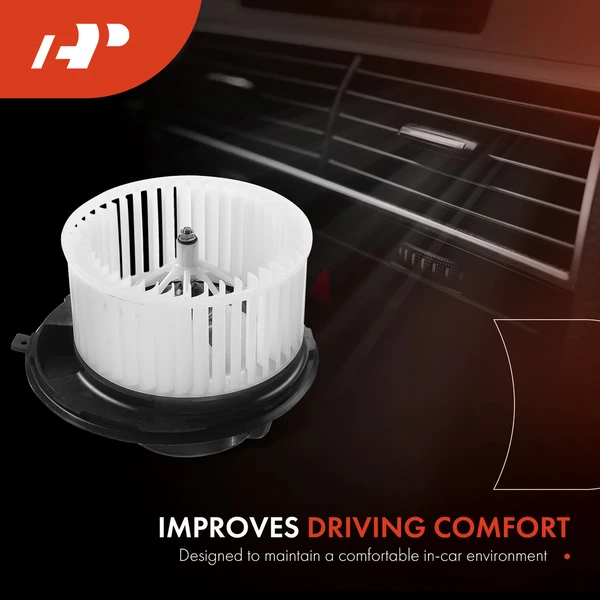 2 Pcs Front HVAC Blower Motor & Resistor Kit for VW GTI Rabbit 2006-2007 Jetta