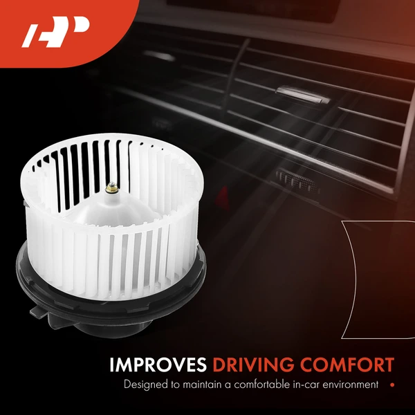 2 Pcs Rear HVAC Blower Motor & Resistor Kit for Chevrolet Avalanche 2500 03-05 GMC Yukon XL 1500