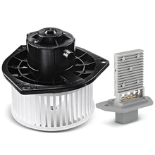 2 Pcs Front HVAC Blower Motor & Resistor Kit for 2009-2010 Pontiac G3