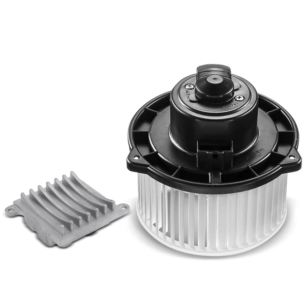 2 Pcs Front HVAC Blower Motor & Resistor Kit for Mercedes-Benz ML320 W163 ML350 ML55 AMG