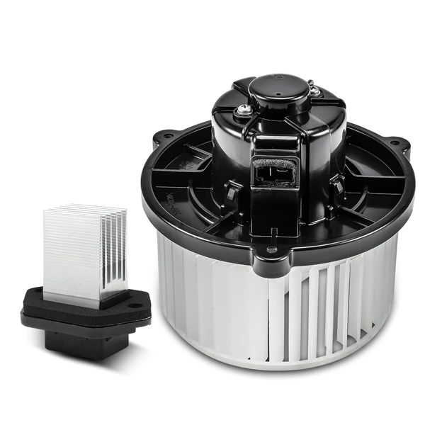 2 Pcs Front HVAC Blower Motor & Resistor Kit for 2005 Hyundai Tucson