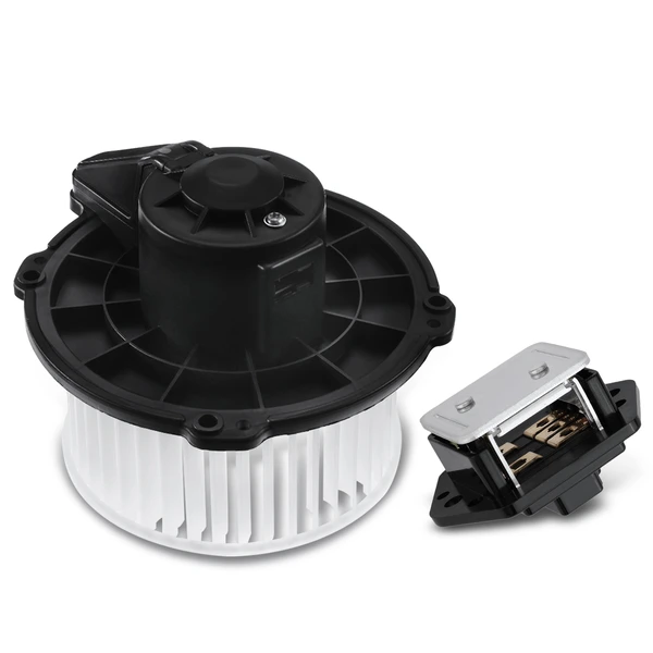 2 Pcs Front HVAC Blower Motor & Resistor Kit for Honda Passport 00-02 Isuzu Amigo Rodeo