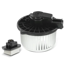 2 Pcs Rear HVAC Blower Motor & Resistor Kit for 2005-2010 Honda Odyssey