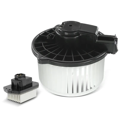 2 Pcs Rear HVAC Blower Motor & Resistor Kit