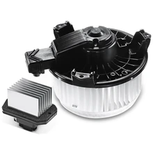2 Pcs Front HVAC Blower Motor & Resistor Kit for 2007-2015 Lincoln MKX