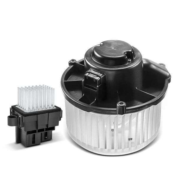 2 Pcs Front HVAC Blower Motor & Resistor Kit for 2012-2015 Chevrolet Captiva Sport