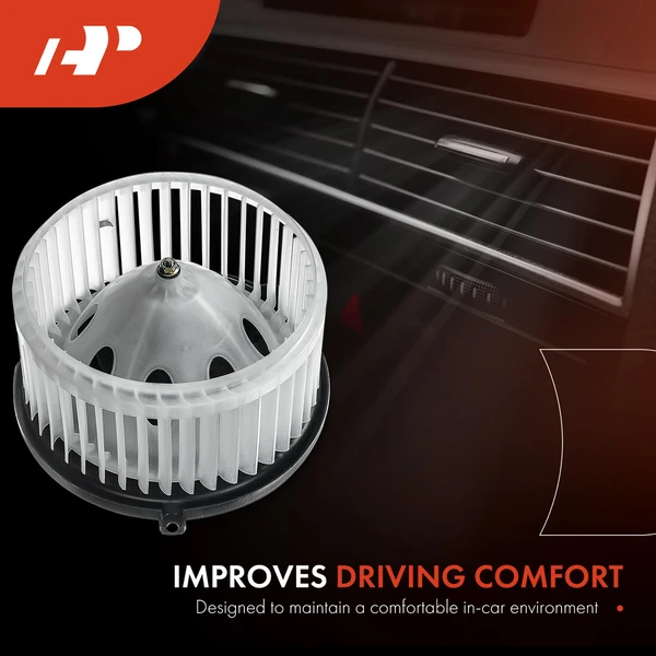 2 Pcs Front HVAC Blower Motor & Resistor Kit for Chevrolet Equinox 07-17 GMC Terrain Pontiac