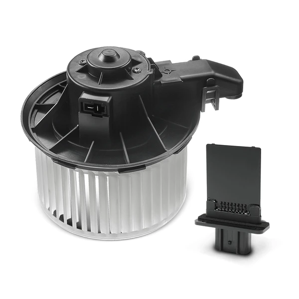 2 Pcs Front HVAC Blower Motor & Resistor Kit for Ford Expedition 2007-2008