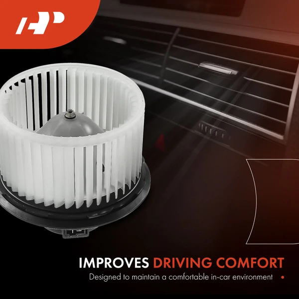 2 Pcs Front HVAC Blower Motor & Resistor Kit for Ford Expedition 2007-2008