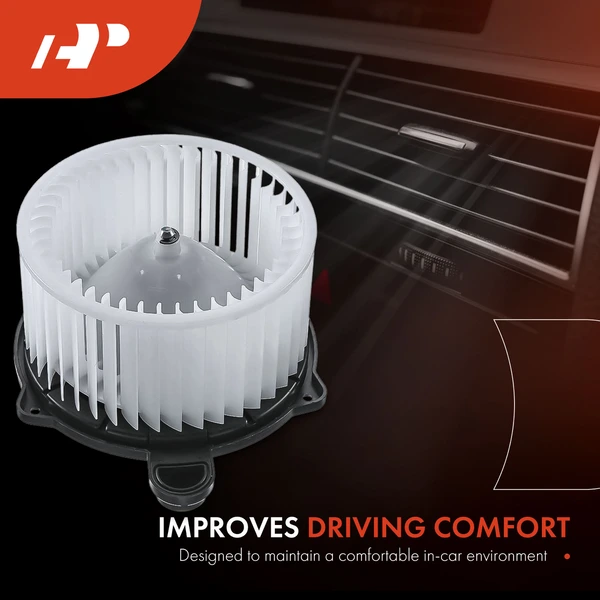 2 Pcs Front HVAC Blower Motor & Resistor Kit for Hyundai Santa Fe 2007-2010 Elantra