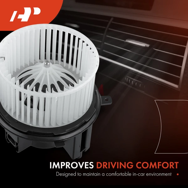 2 Pcs Front HVAC Blower Motor & Resistor Kit for Chevy Silverado 1500 2007 GMC